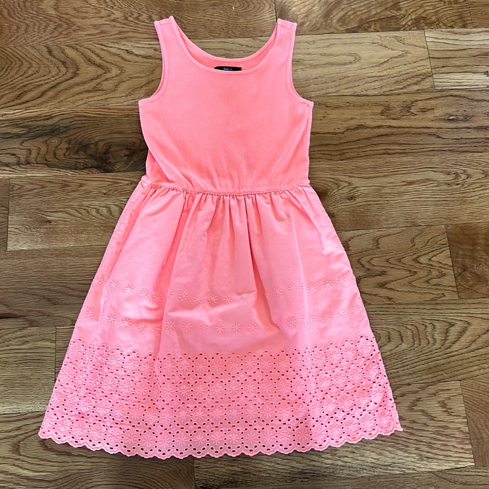 GapKids peach sun dress, size L